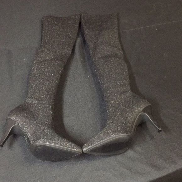 I.n.c.  Briella Sock Over-The-Knee Boots 5.5 - Picture 4 of 8